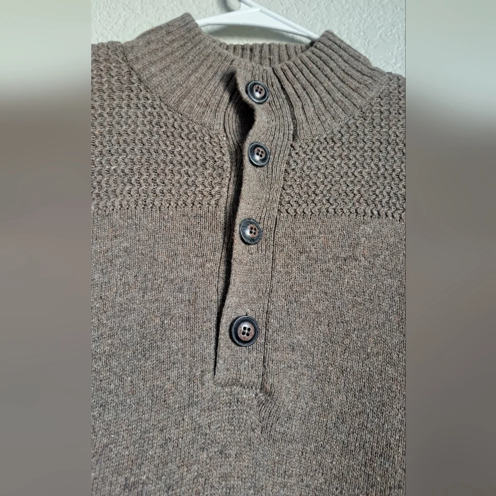 Haggar Men's Wool Blend Sweater Size Large